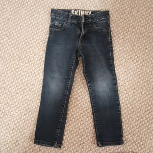 Gymboree skinny Jean's dark wash.